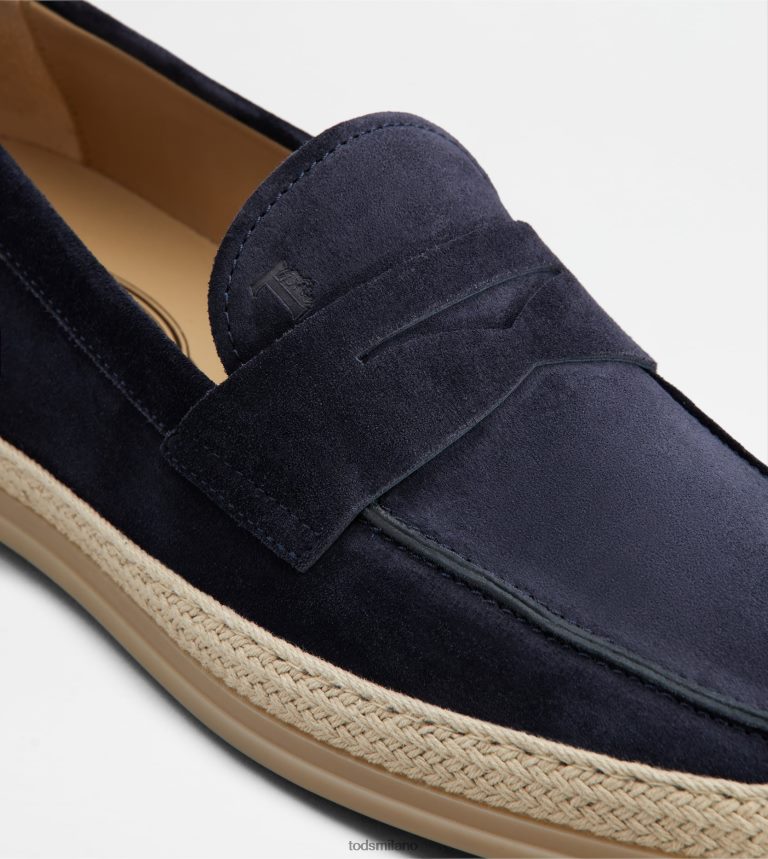 uominiblu Tod's mocassini in pelle scamosciata P66X8B647