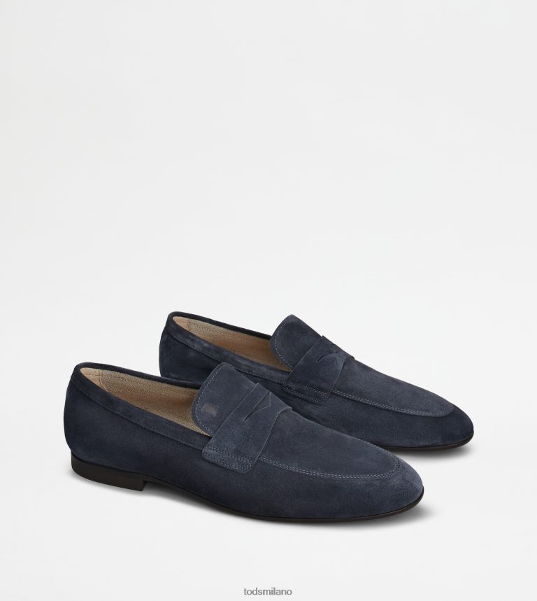 uominiblu Tod's mocassini in pelle scamosciata P66X8B658