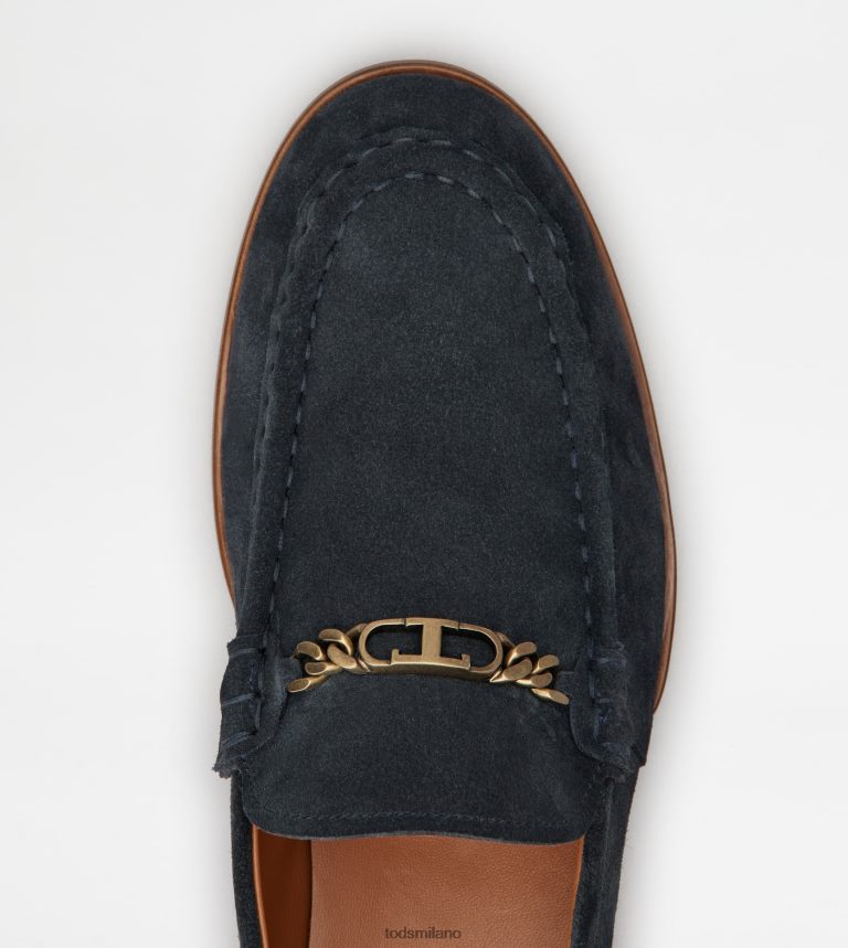 uominiblu Tod's mocassini in pelle scamosciata P66X8B673