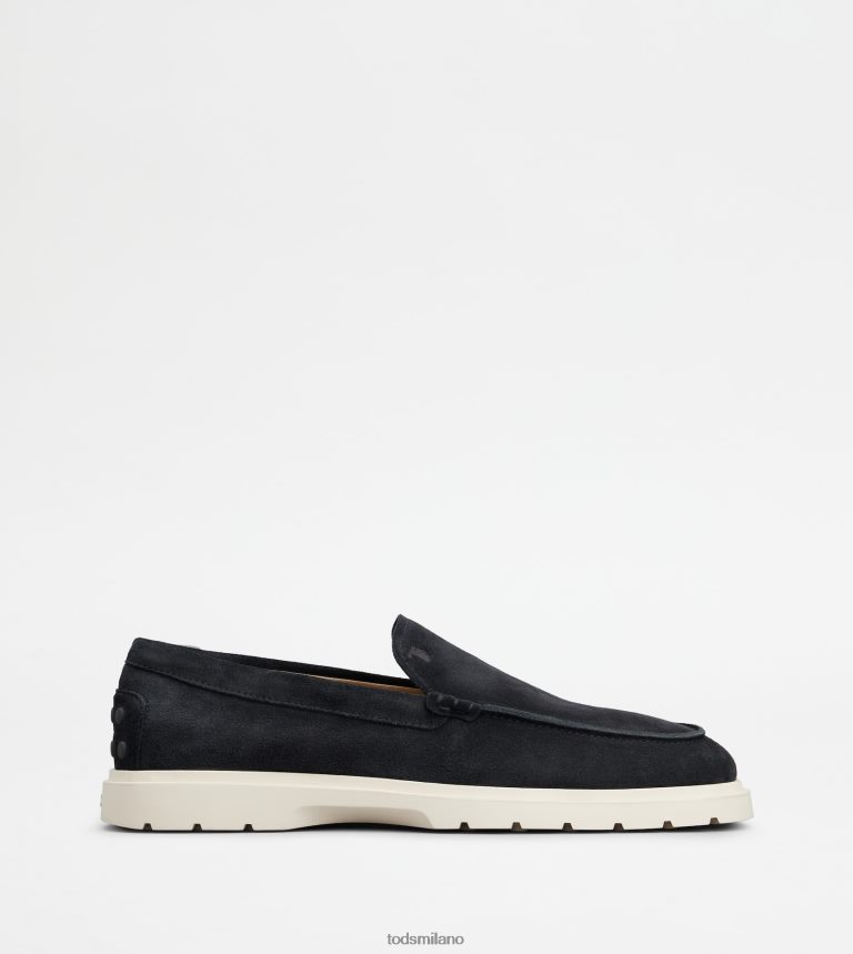 uominiblu Tod's mocassino pantofola in pelle scamosciata P66X8B648