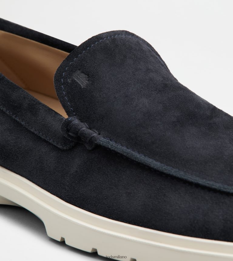 uominiblu Tod's mocassino pantofola in pelle scamosciata P66X8B648