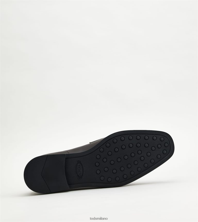 uominimarrone Tod's mocassini in pelle P66X8B667