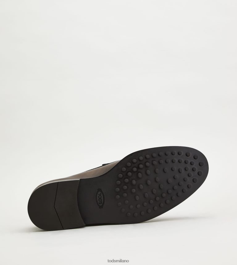 uominimarrone Tod's mocassini in pelle P66X8B683