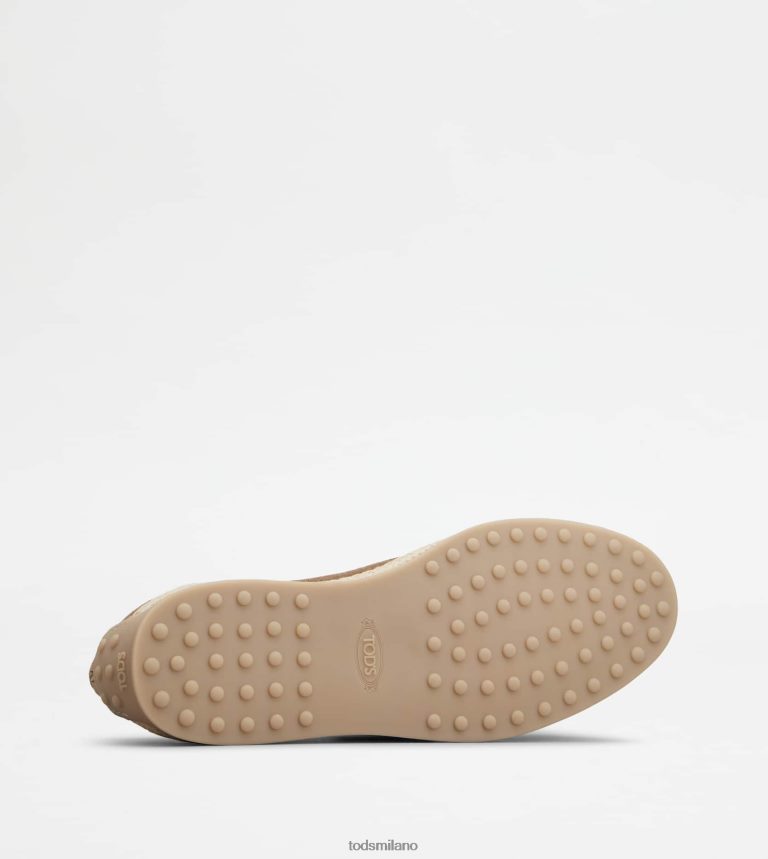 uominimarrone Tod's mocassini in pelle scamosciata P66X8B645