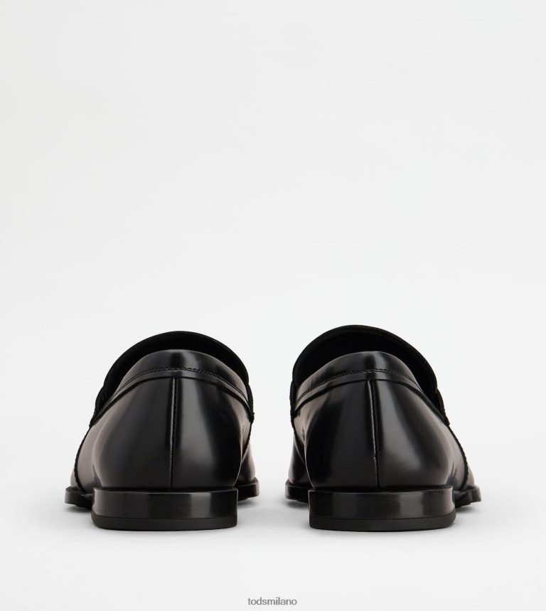 uomininero Tod's mocassini Kate in pelle P66X8B708