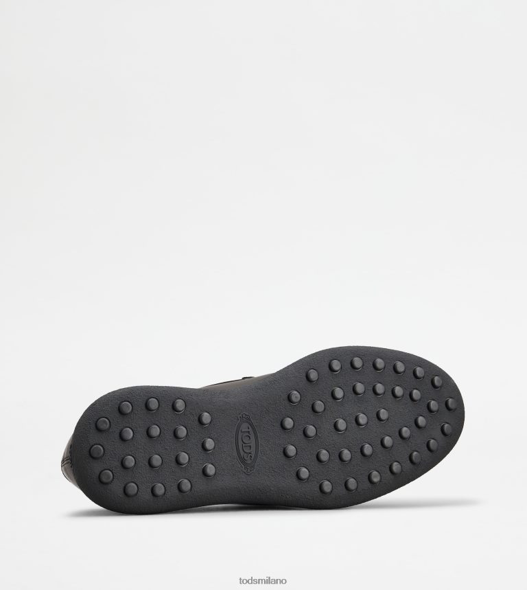 uomininero Tod's mocassini in pelle P66X8B653