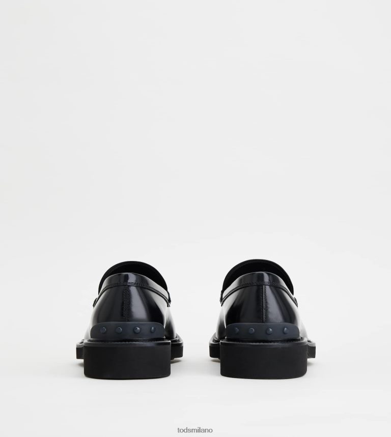 uomininero Tod's mocassini in pelle P66X8B671