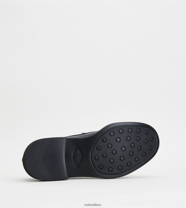 uomininero Tod's mocassini in pelle P66X8B671