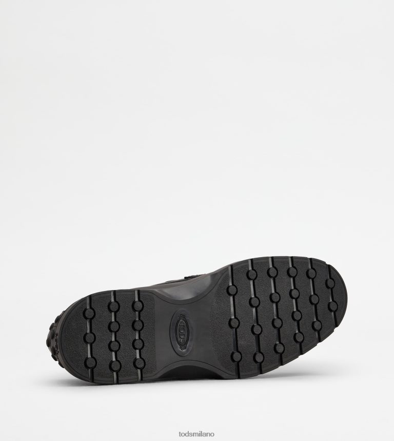 uomininero Tod's mocassini in pelle P66X8B680