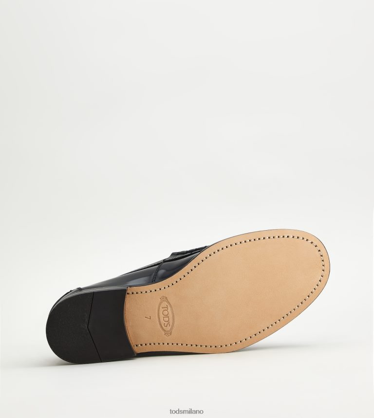 uomininero Tod's mocassini in pelle P66X8B688