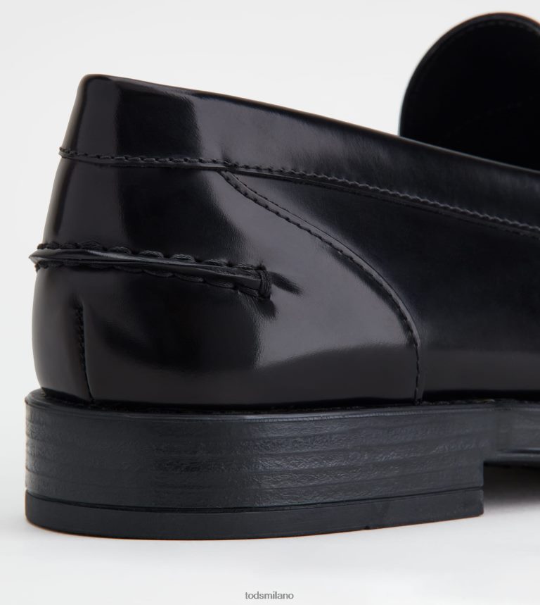 uomininero Tod's mocassini in pelle P66X8B702