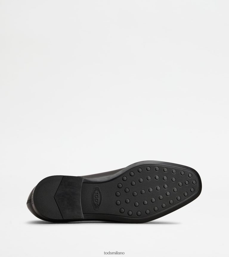 uomininero Tod's mocassini in pelle P66X8B707