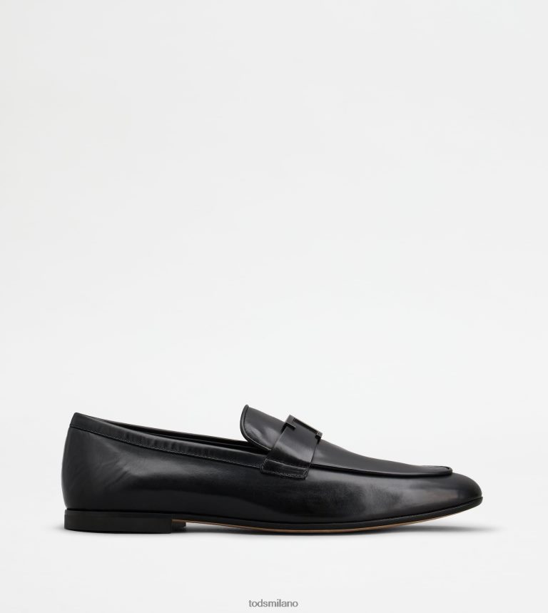 uomininero Tod's t intramontabili mocassini in pelle P66X8B665