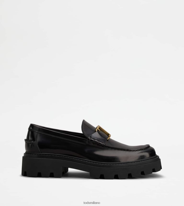uomininero Tod's t intramontabili mocassini in pelle P66X8B670