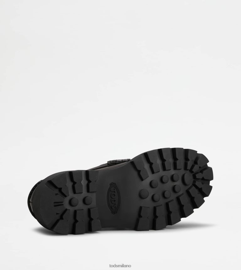 uomininero Tod's t intramontabili mocassini in pelle P66X8B670