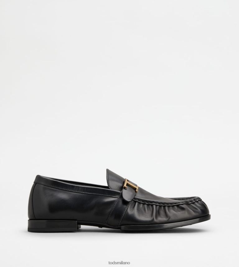 uomininero Tod's t intramontabili mocassini in pelle P66X8B676