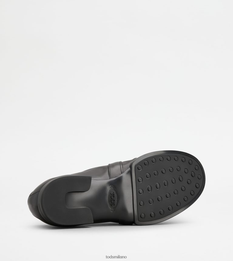 uomininero Tod's t intramontabili mocassini in pelle P66X8B676