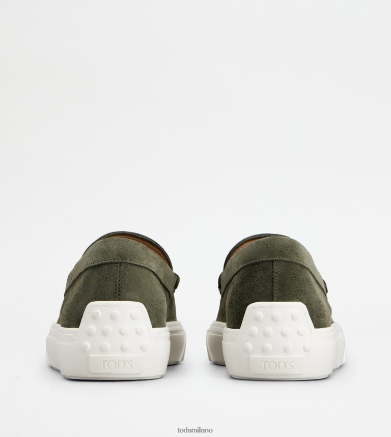 uominiverde Tod's mocassini in pelle scamosciata P66X8B661
