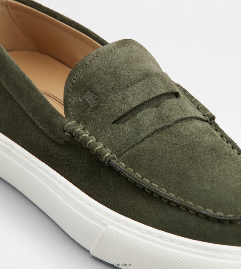uominiverde Tod's mocassini in pelle scamosciata P66X8B661