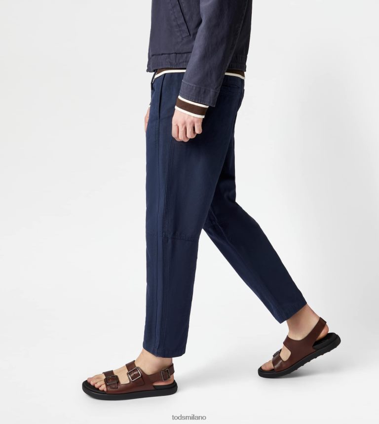 uominimarrone Tod's sandali in pelle P66X8B916