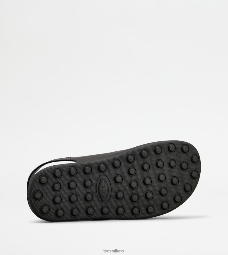 uomininero Tod's sandali in pelle P66X8B917