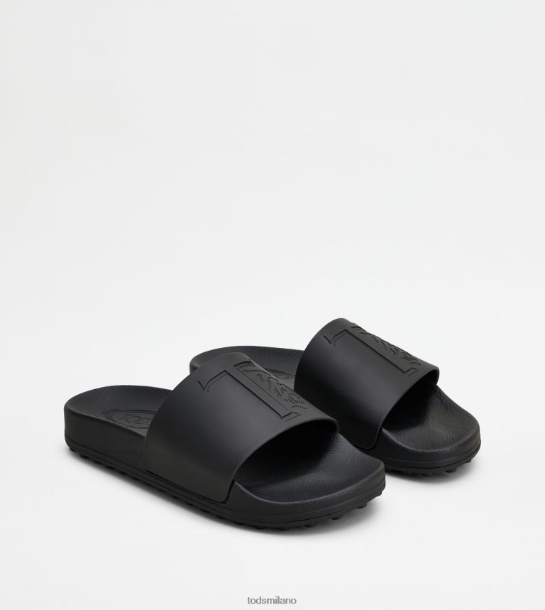 uomininero Tod's scivolo in gomma P66X8B921