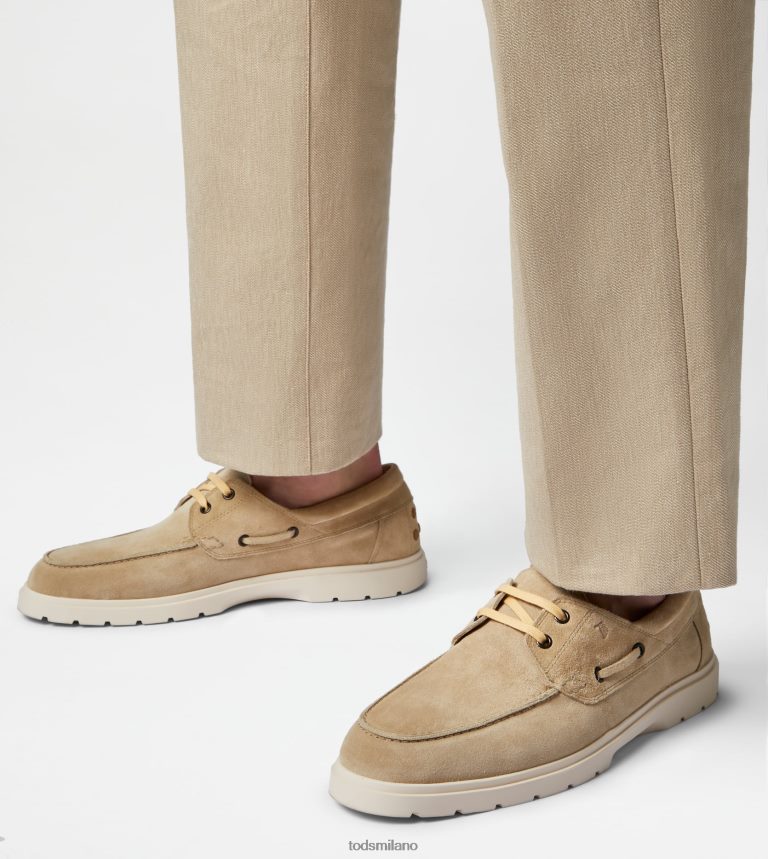 uominibeige Tod's scarpe da barca in pelle scamosciata P66X8B816
