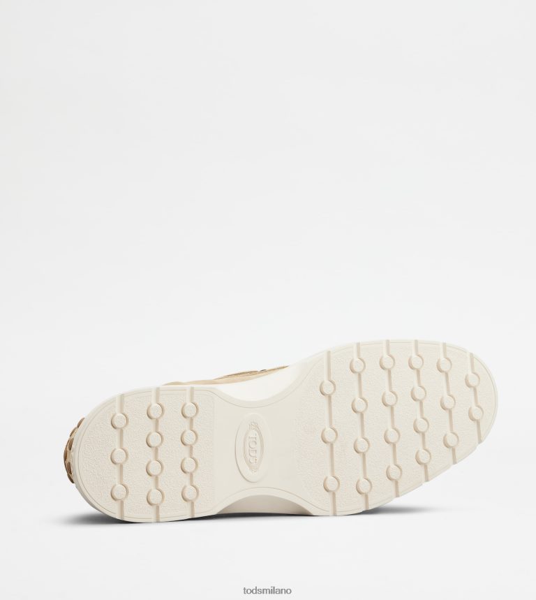 uominibeige Tod's scarpe da barca in pelle scamosciata P66X8B816