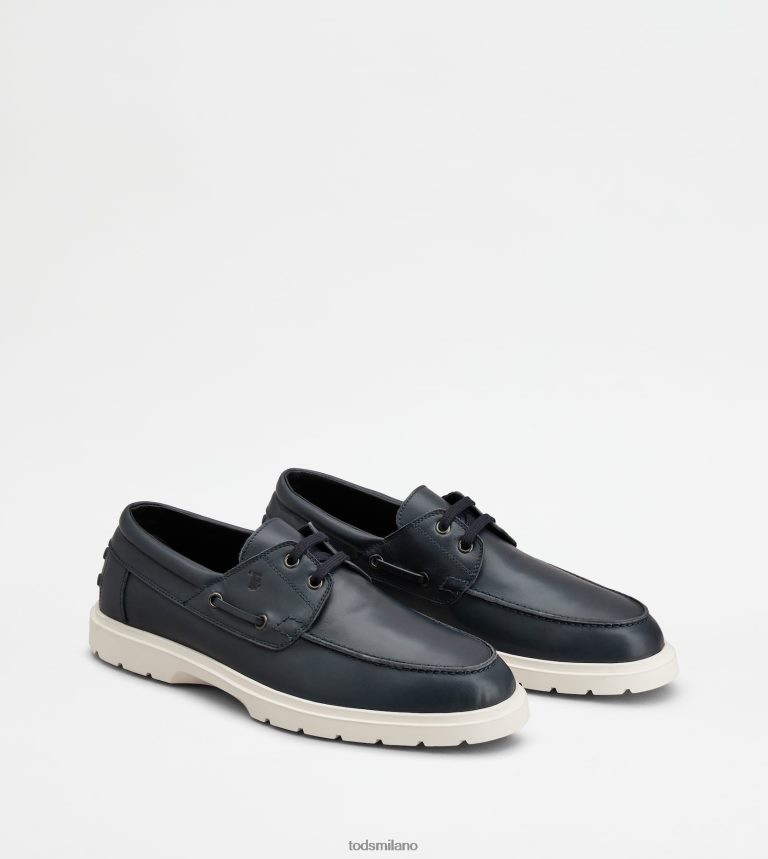 uominiblu Tod's scarpe da barca in pelle P66X8B817