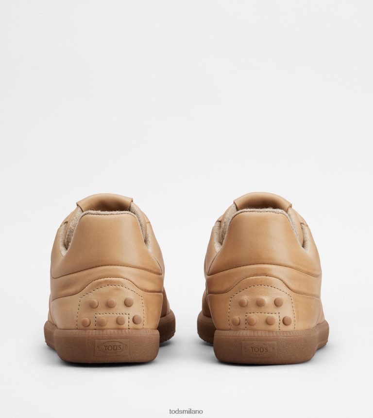 uominibeige Tod's sneakers con linguetta in pelle P66X8B833