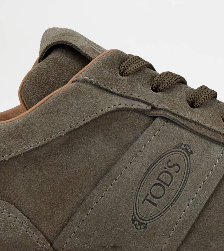uominibeige Tod's sneakers con linguetta in pelle scamosciata P66X8B837