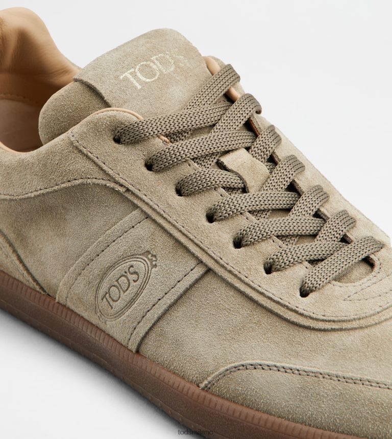 uominibeige Tod's sneakers con linguetta in pelle scamosciata P66X8B837