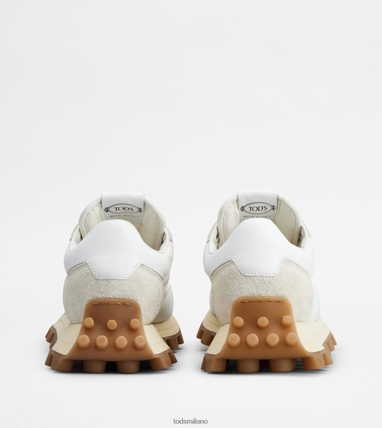 uominibianco Tod's sneakers 1t in pelle e tessuto P66X8B863