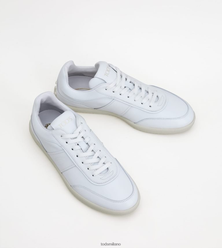 uominibianco Tod's sneakers con linguetta in pelle P66X8B843