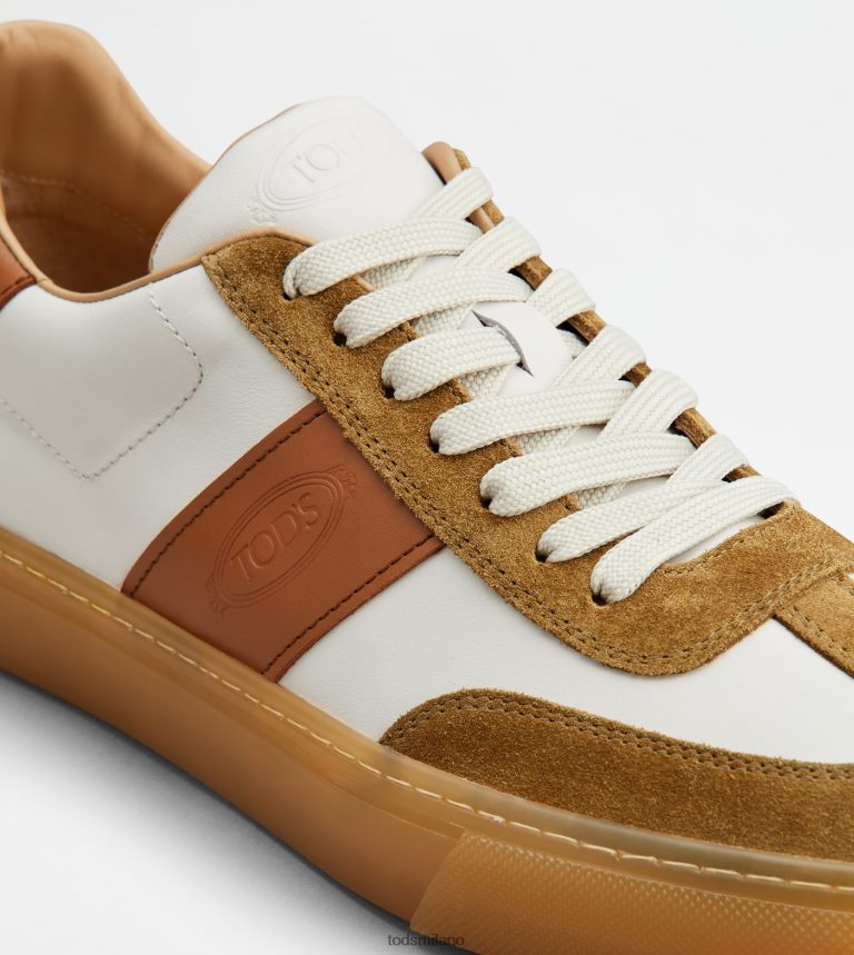 uominibianco/marrone Tod's scarpe da ginnastica in pelle P66X8B854