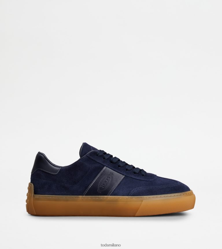 uominiblu Tod's scarpe da ginnastica in pelle scamosciata P66X8B859