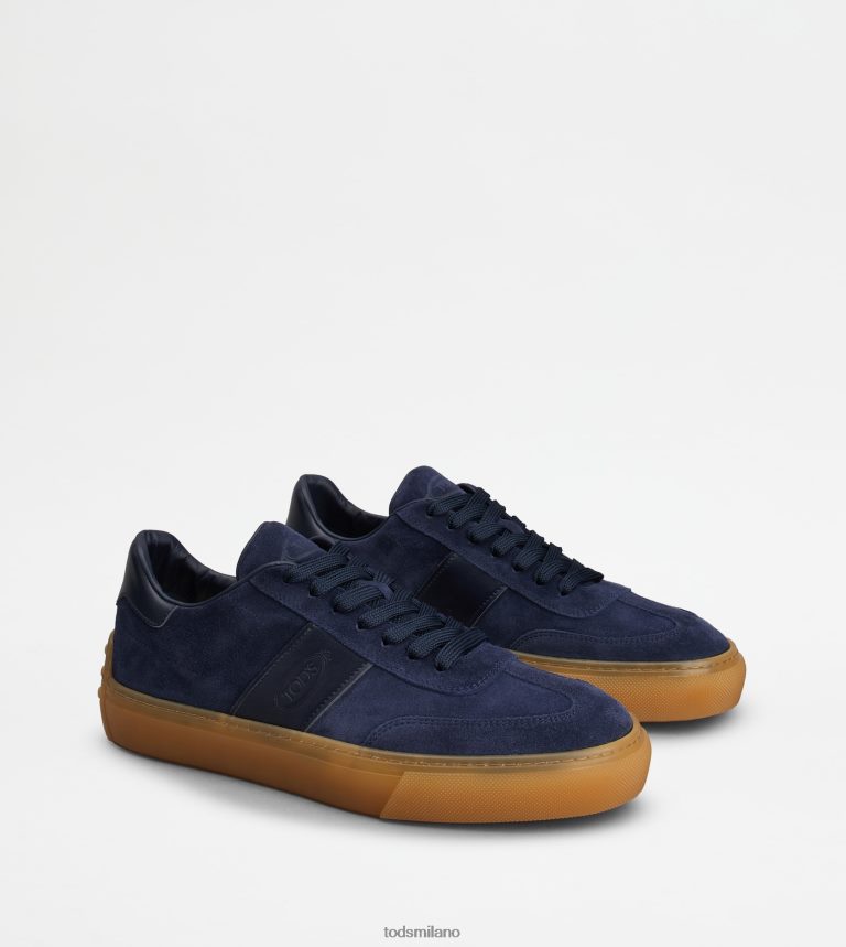 uominiblu Tod's scarpe da ginnastica in pelle scamosciata P66X8B859