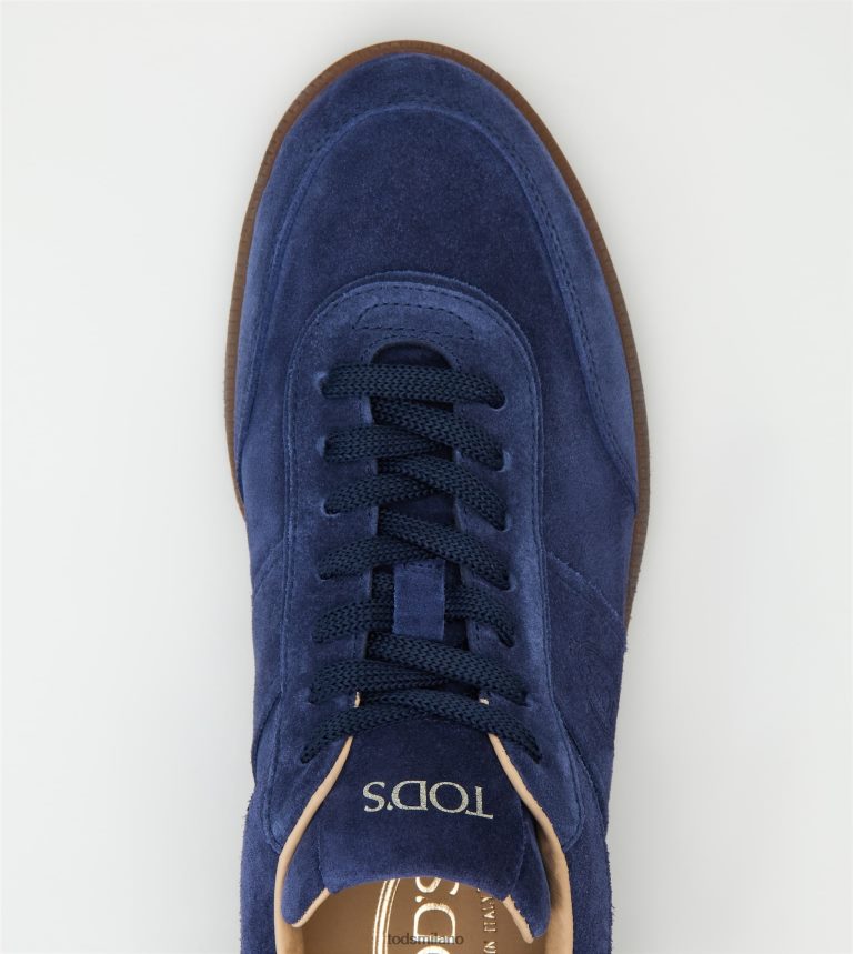 uominiblu Tod's sneakers con linguetta in pelle scamosciata P66X8B831