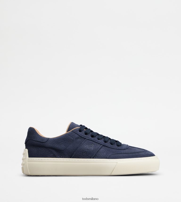 uominiblu Tod's sneakers in nabuk P66X8B847
