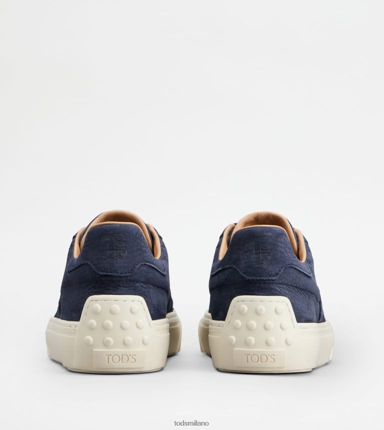 uominiblu Tod's sneakers in nabuk P66X8B847