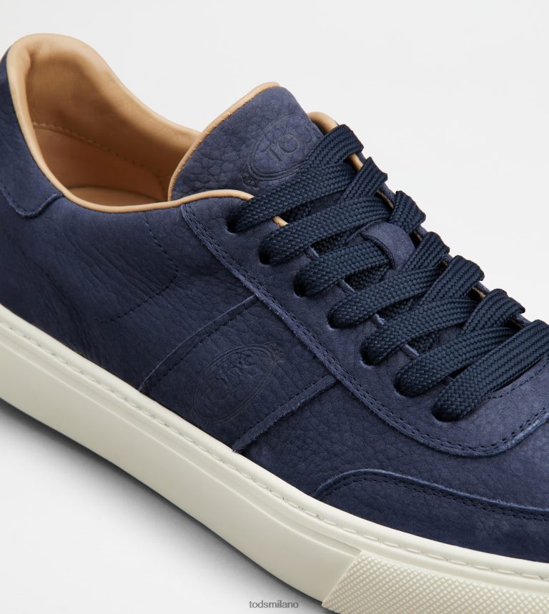 uominiblu Tod's sneakers in nabuk P66X8B847