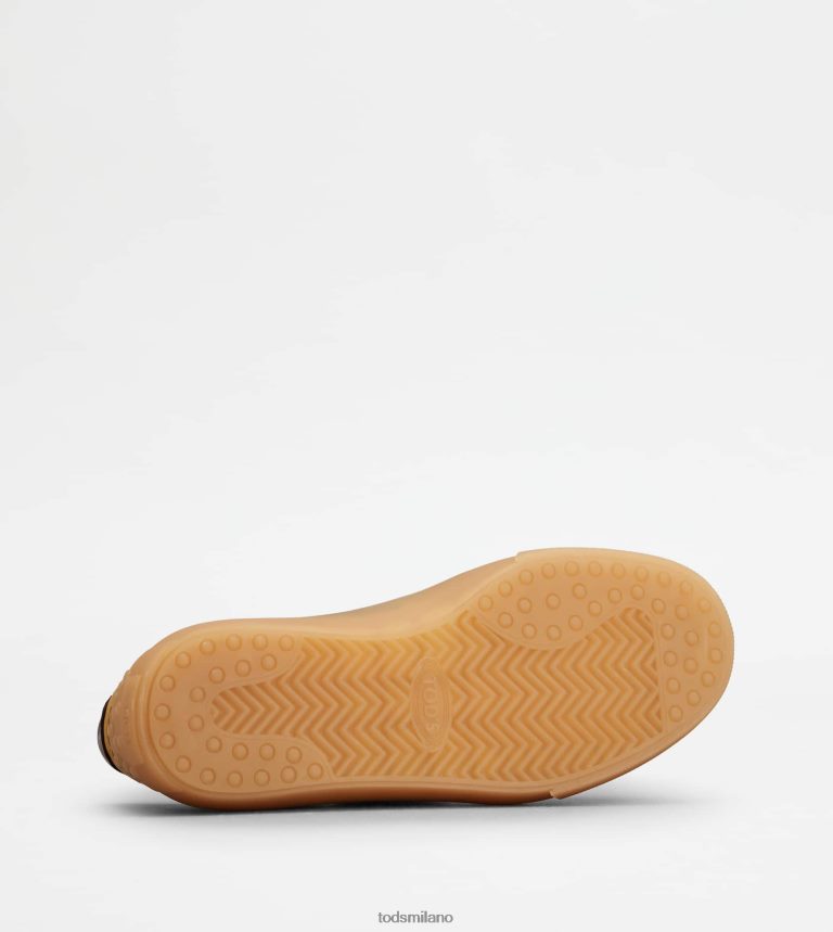 uominigiallo/marrone Tod's scarpe da ginnastica in pelle P66X8B853
