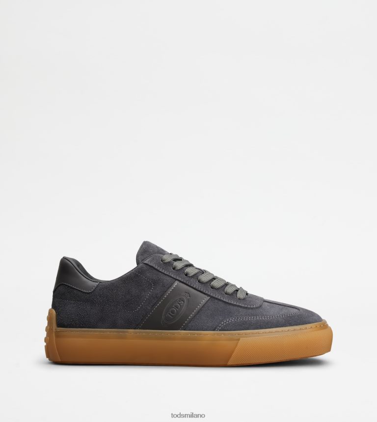 uominigrigio Tod's scarpe da ginnastica in pelle scamosciata P66X8B858