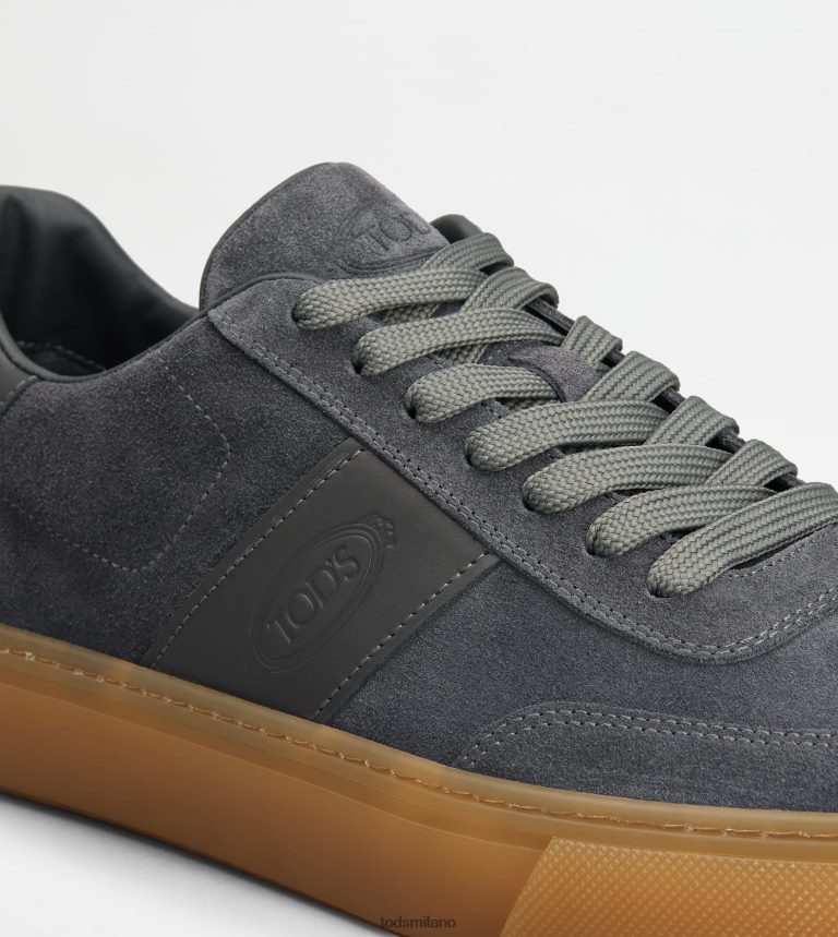 uominigrigio Tod's scarpe da ginnastica in pelle scamosciata P66X8B858