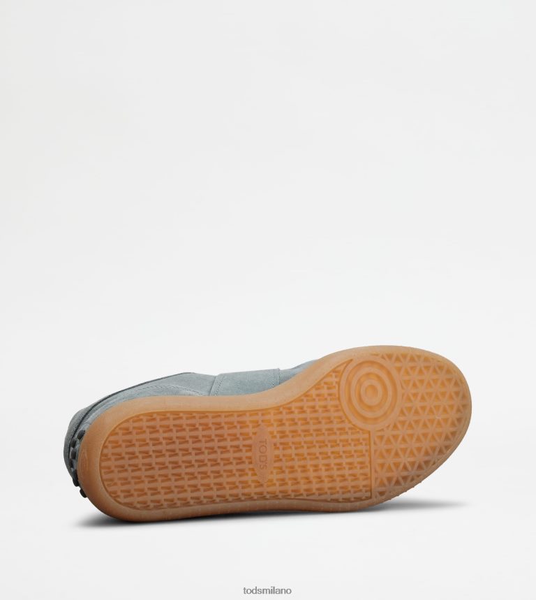 uominigrigio Tod's sneakers con linguetta in pelle scamosciata P66X8B893