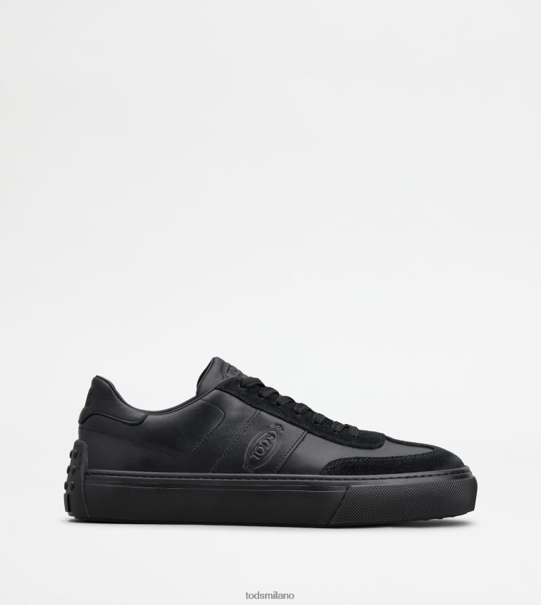 uominimarrone Tod's scarpe da ginnastica in pelle P66X8B836