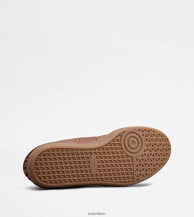 uominimarrone Tod's sneakers con linguetta in pelle P66X8B832