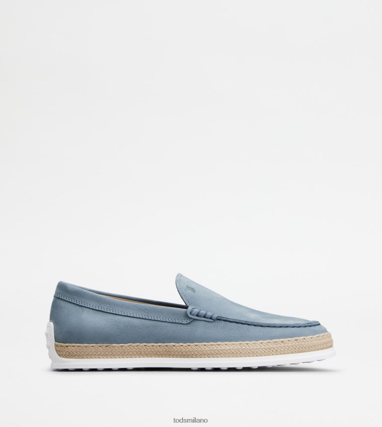 uominiazzurro Tod's slip-on in nabuk P66X8B903