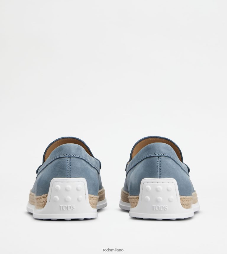uominiazzurro Tod's slip-on in nabuk P66X8B903