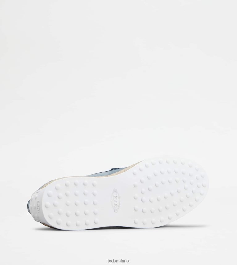 uominiazzurro Tod's slip-on in nabuk P66X8B903